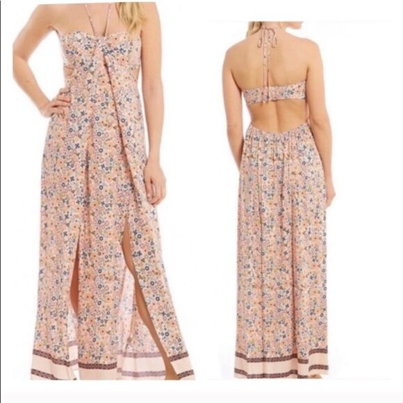 NWT Chelsea & Violet Halter Maxi Dress - Picture 1 of 6